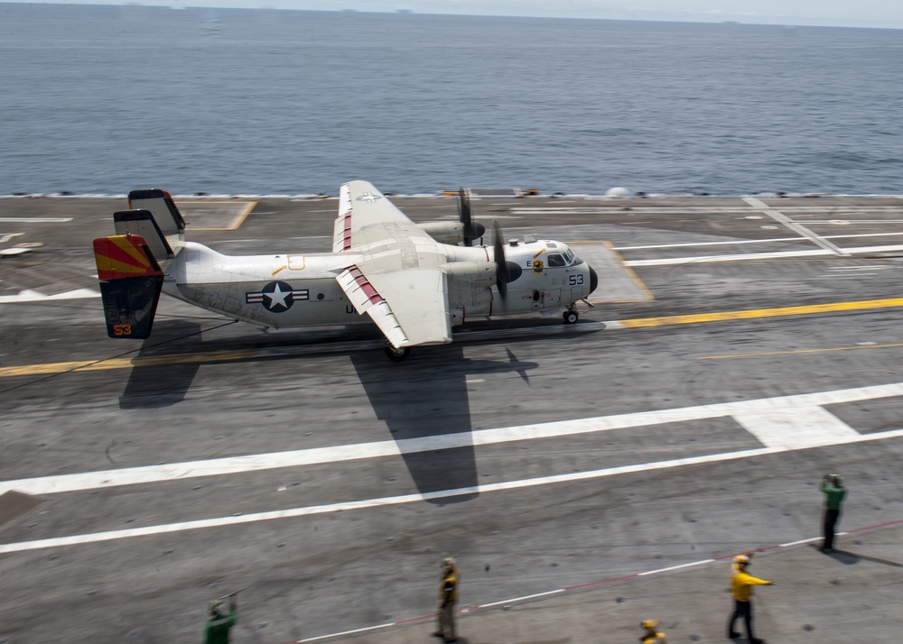 U.S. &amp; France Carrier Quals Aboard GHWB