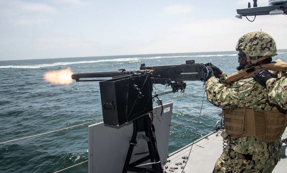 Mark VI Patrol Boats Underway during Unit Level Training