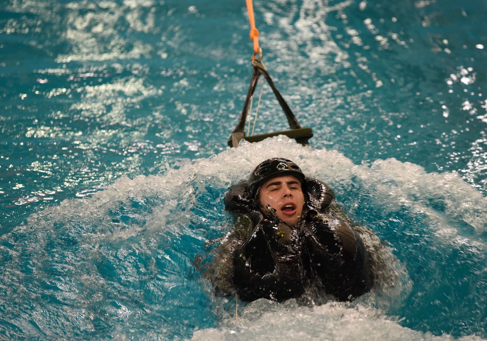 Airmen splash into survival training