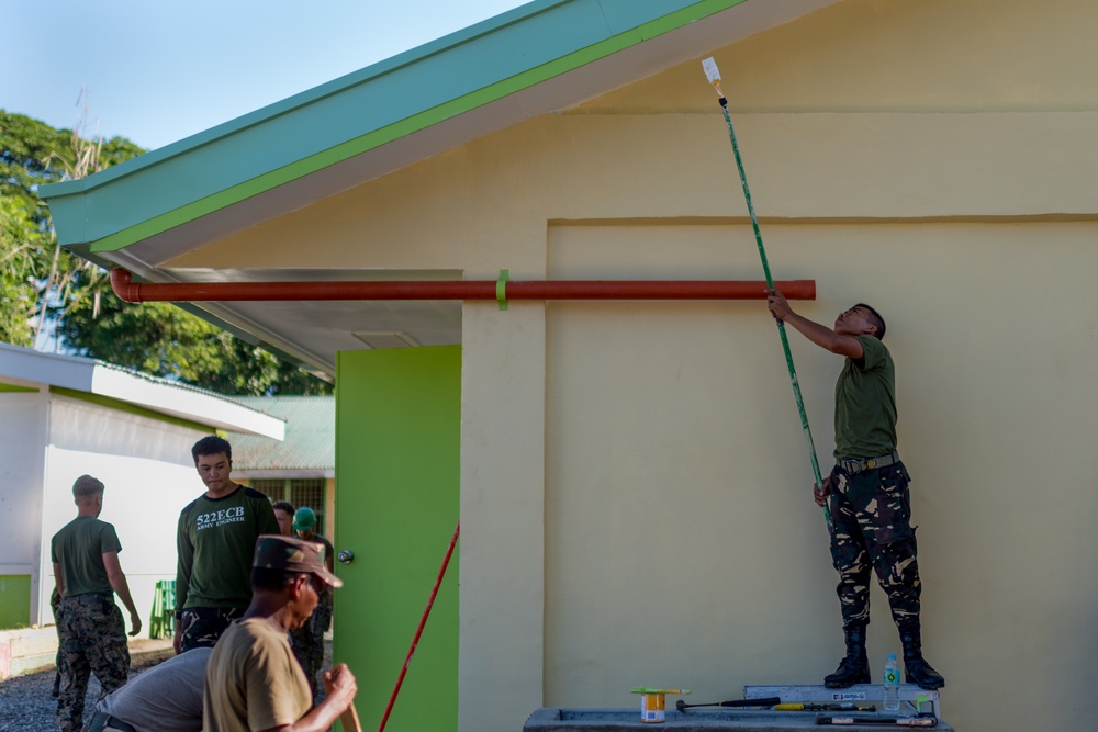 Balikatan 18: 3rd MLG commander visits Calangitan Elementary School Construction Site