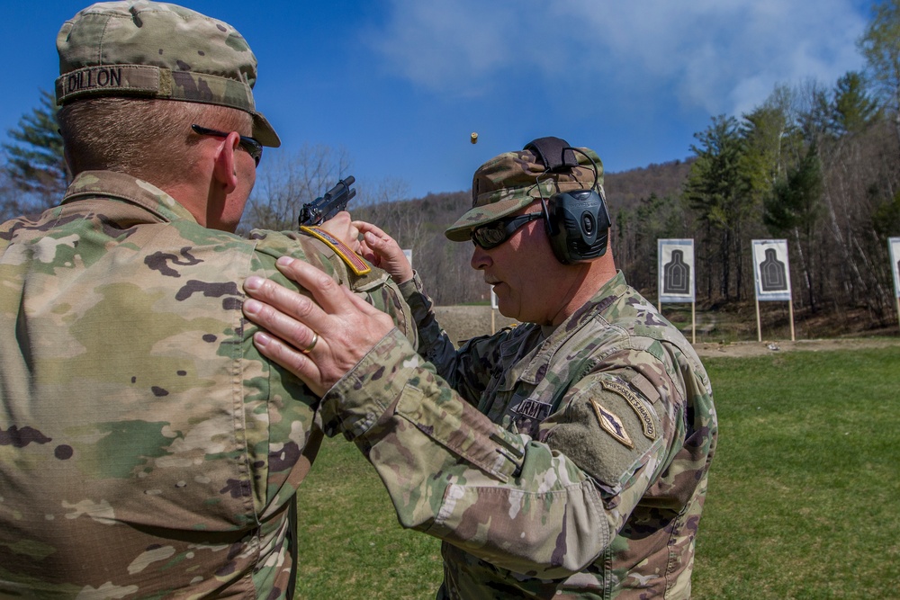 Instructor Teaches M9 Trigger Pull