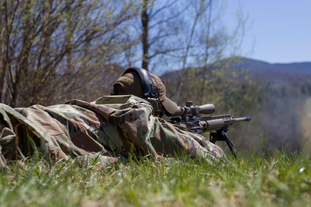 Soldier Fires M110