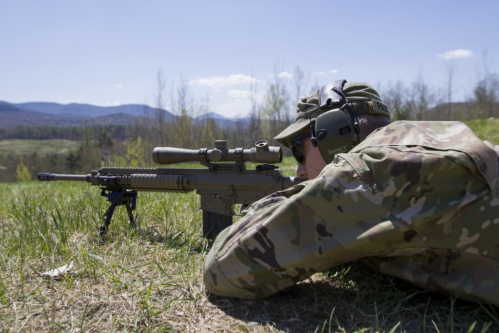 Soldier Fires M110