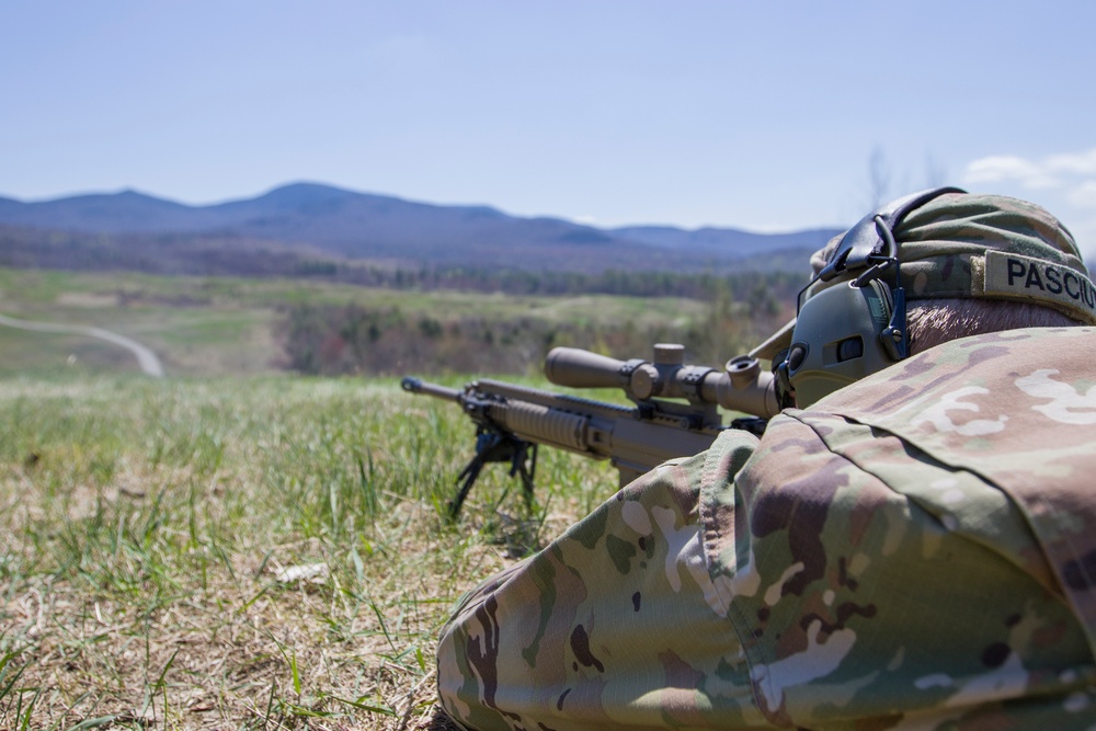 Soldier Fires M110