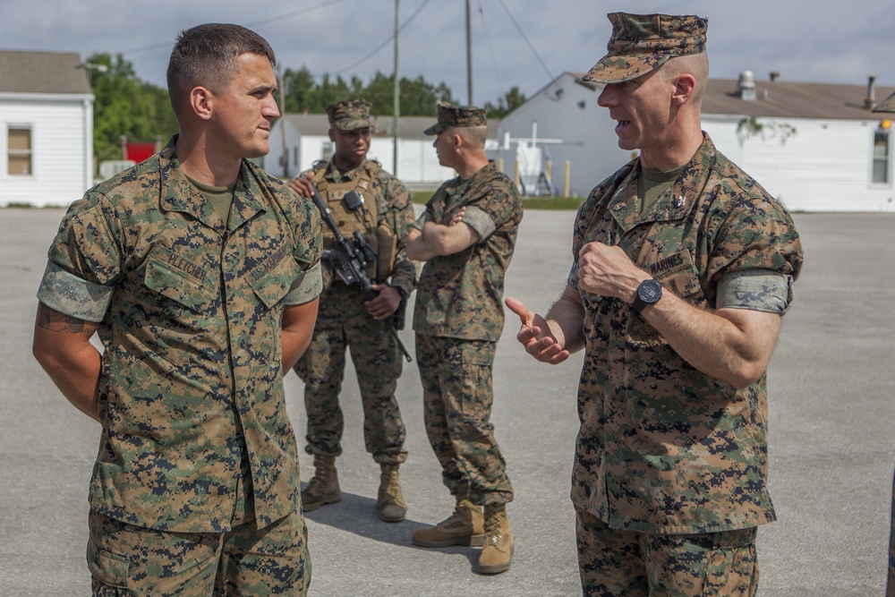 Marines prepare for Command Post Exercise 2