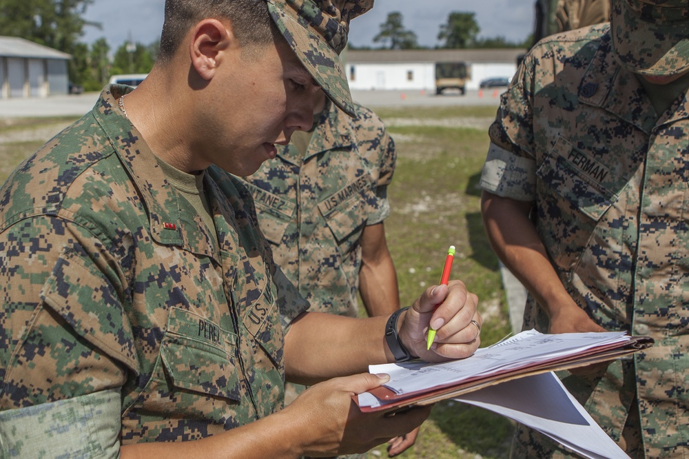 Marines prepare for Command Post Exercise 2