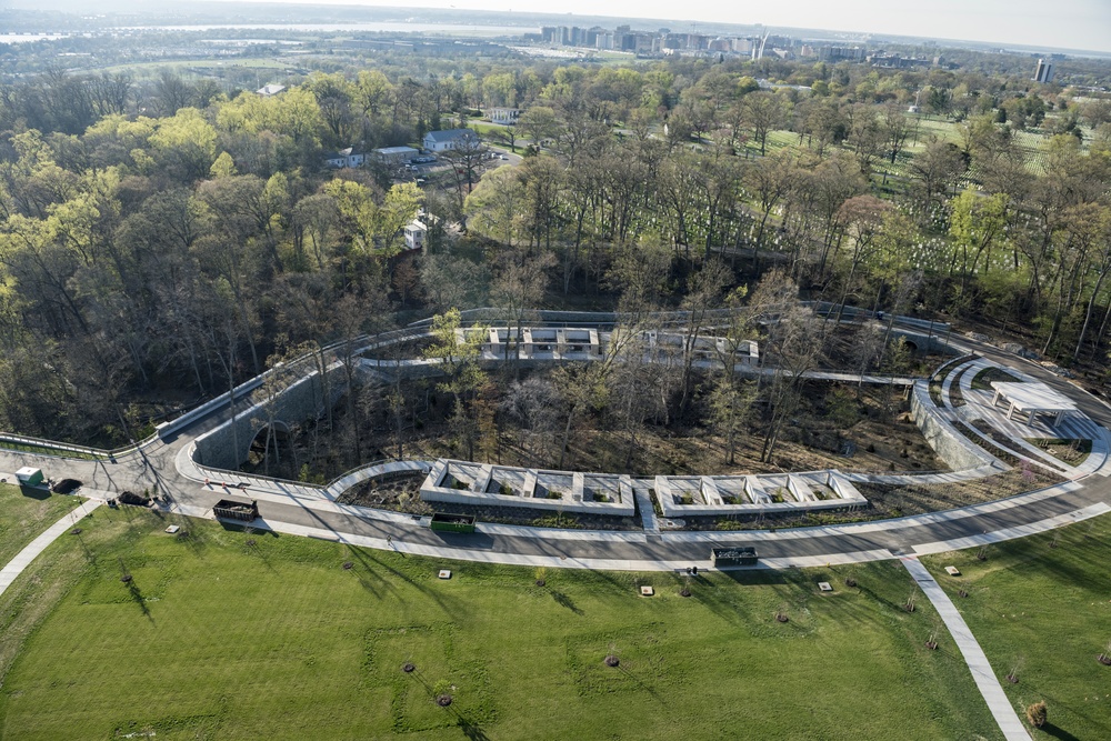 Aerial Photography of Arlington National Cemetery