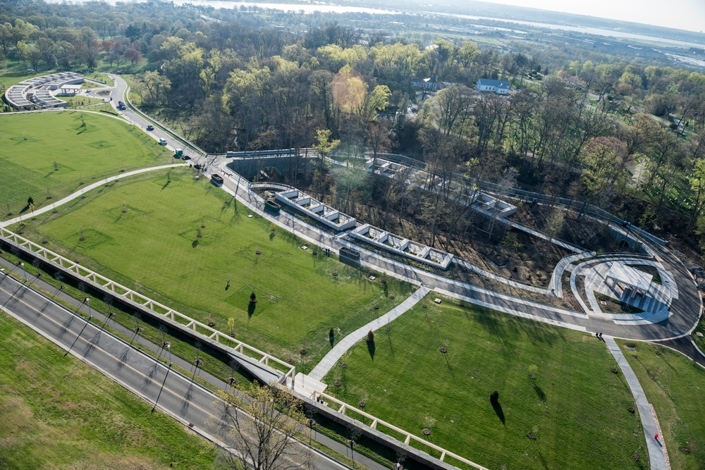 Aerial Photography of Arlington National Cemetery