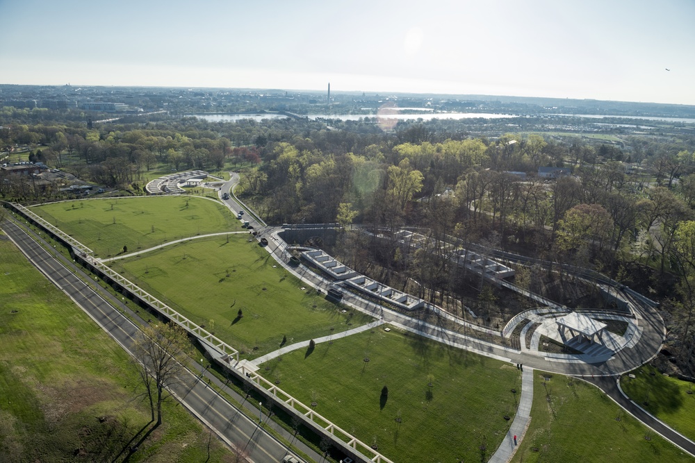 Aerial Photography of Arlington National Cemetery