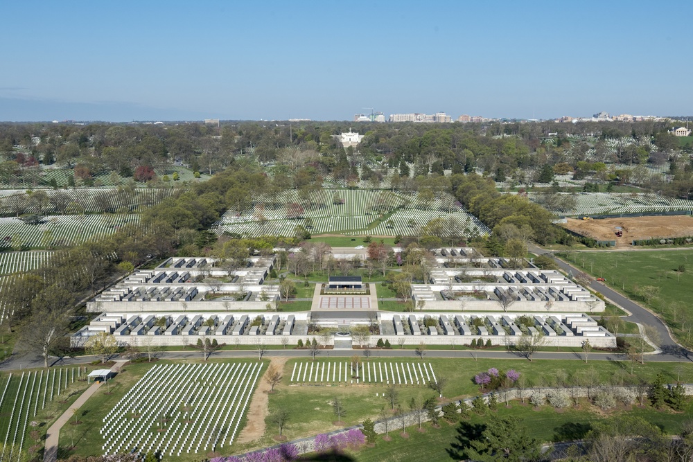 Aerial Photography of Arlington National Cemetery