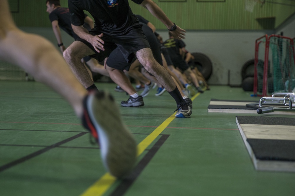 PT with the Norwegian Costal Ranger Commandos