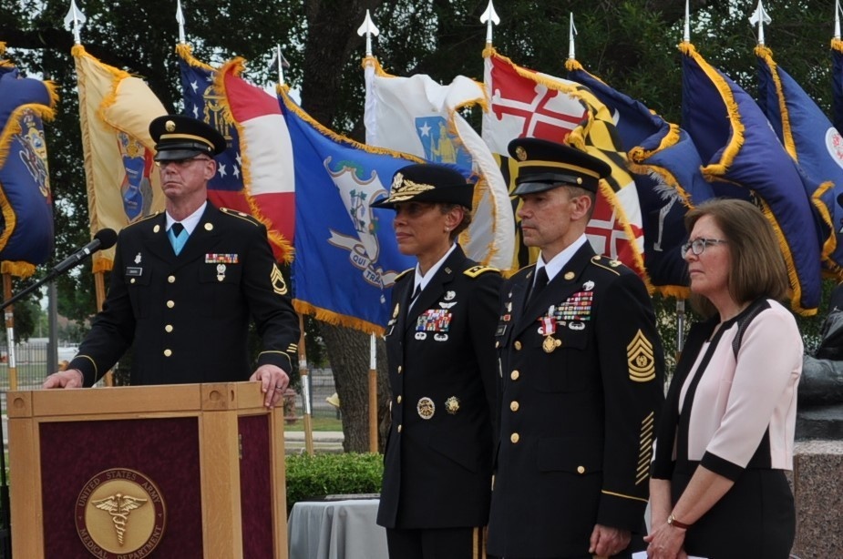 Sgt. Maj. Gerald C. Ecker retirement