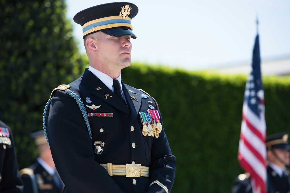 Armed Forces Full Honors Arrival Ceremony for Prime Ministers of Sweden and Finland