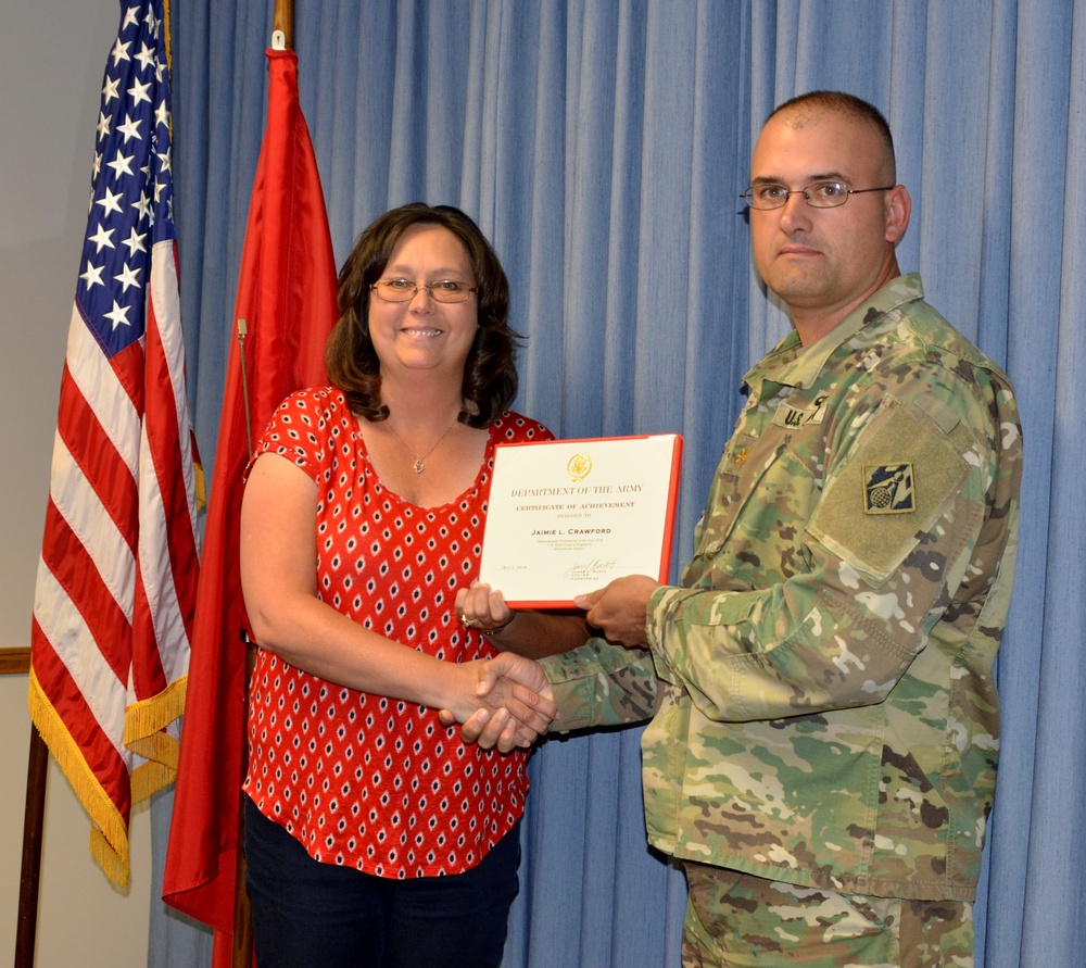 USACE, Albuquerque District names Jamie Crawford as the 2018 Administrative Professional of the Year