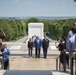 Terry Bradshaw With USO-Metro Participates in an Army Special Honors Wreath-Laying at the Tomb of the Unknown Soldier