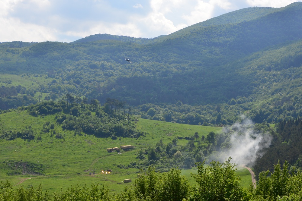 ROCK SOKOL 2018, 173rd Airborne Brigade  live fire training at pocek , Slovenia  10 may 2018