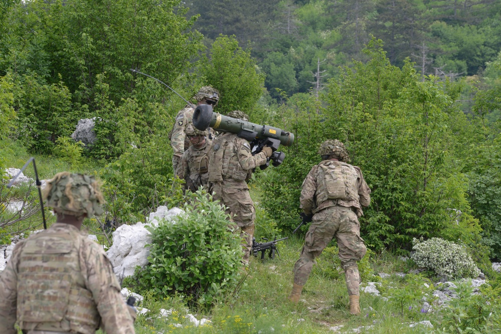 ROCK SOKOL 2018, 173rd Airborne Brigade  live fire training at pocek , Slovenia  10 may 2018