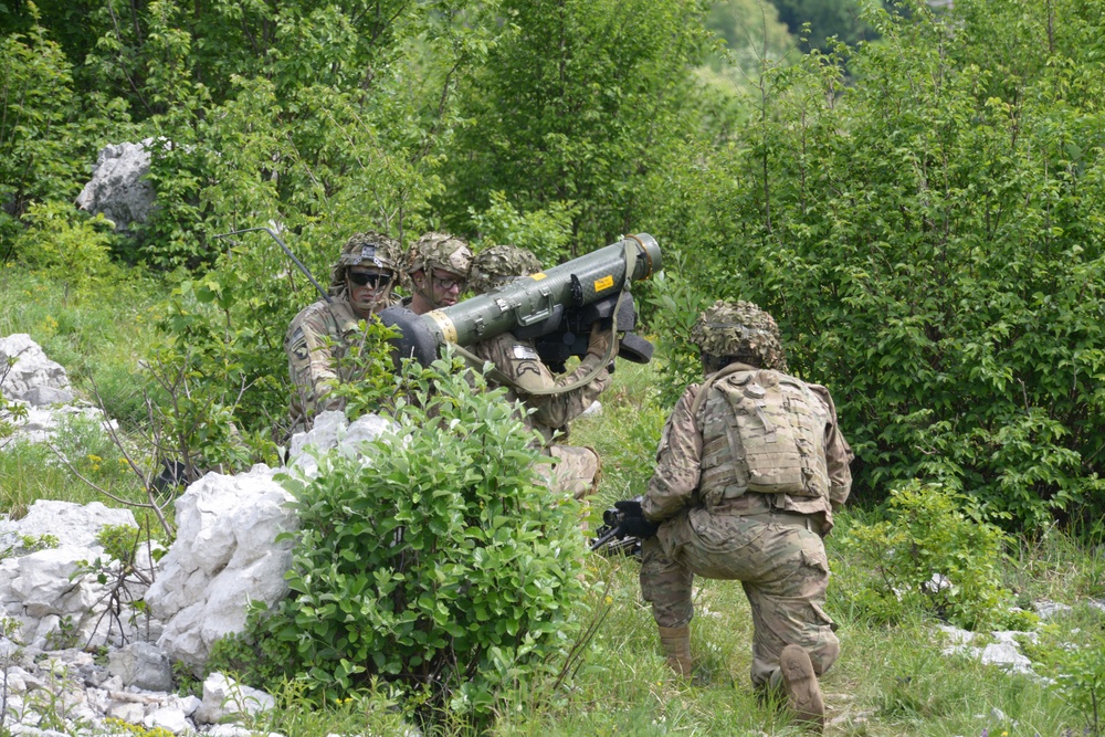 ROCK SOKOL 2018, 173rd Airborne Brigade  live fire training at pocek , Slovenia  10 may 2018