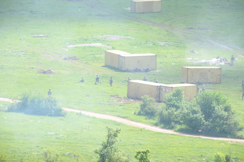 ROCK SOKOL 2018, 173rd Airborne Brigade  live fire training at pocek , Slovenia  10 may 2018