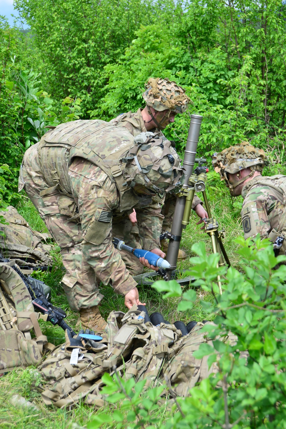 ROCK SOKOL 2018, 173rd Airborne Brigade  live fire training at pocek , Slovenia  10 may 2018