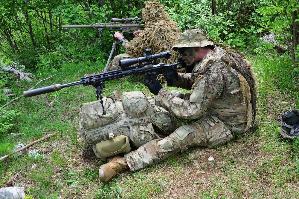 ROCK SOKOL 2018, 173rd Airborne Brigade  live fire training at pocek , Slovenia  10 may 2018