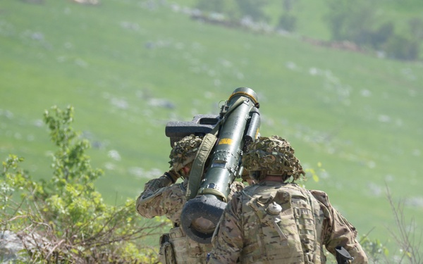 ROCK SOKOL 2018, 173rd Airborne Brigade  live fire training at pocek , Slovenia  10 may 2018
