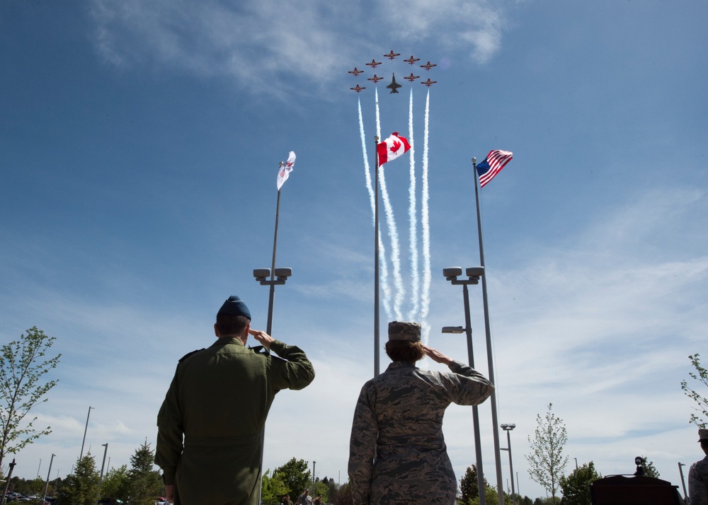 NORAD Unveils Monument To Their Fallen