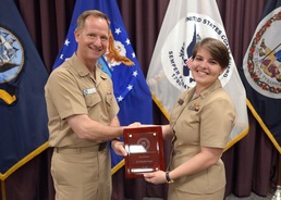 Deputy Commander, Naval Surface Force, U.S. Pacific Fleet Recognizes Fleet’s Newest WTI Patch-Wearers