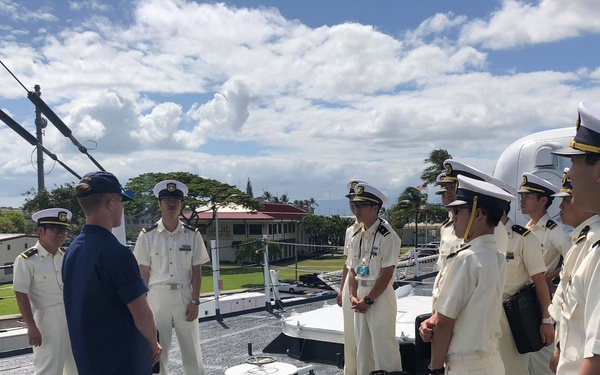 U.S. Coast Guard hosts Japan coast guard in Honolulu