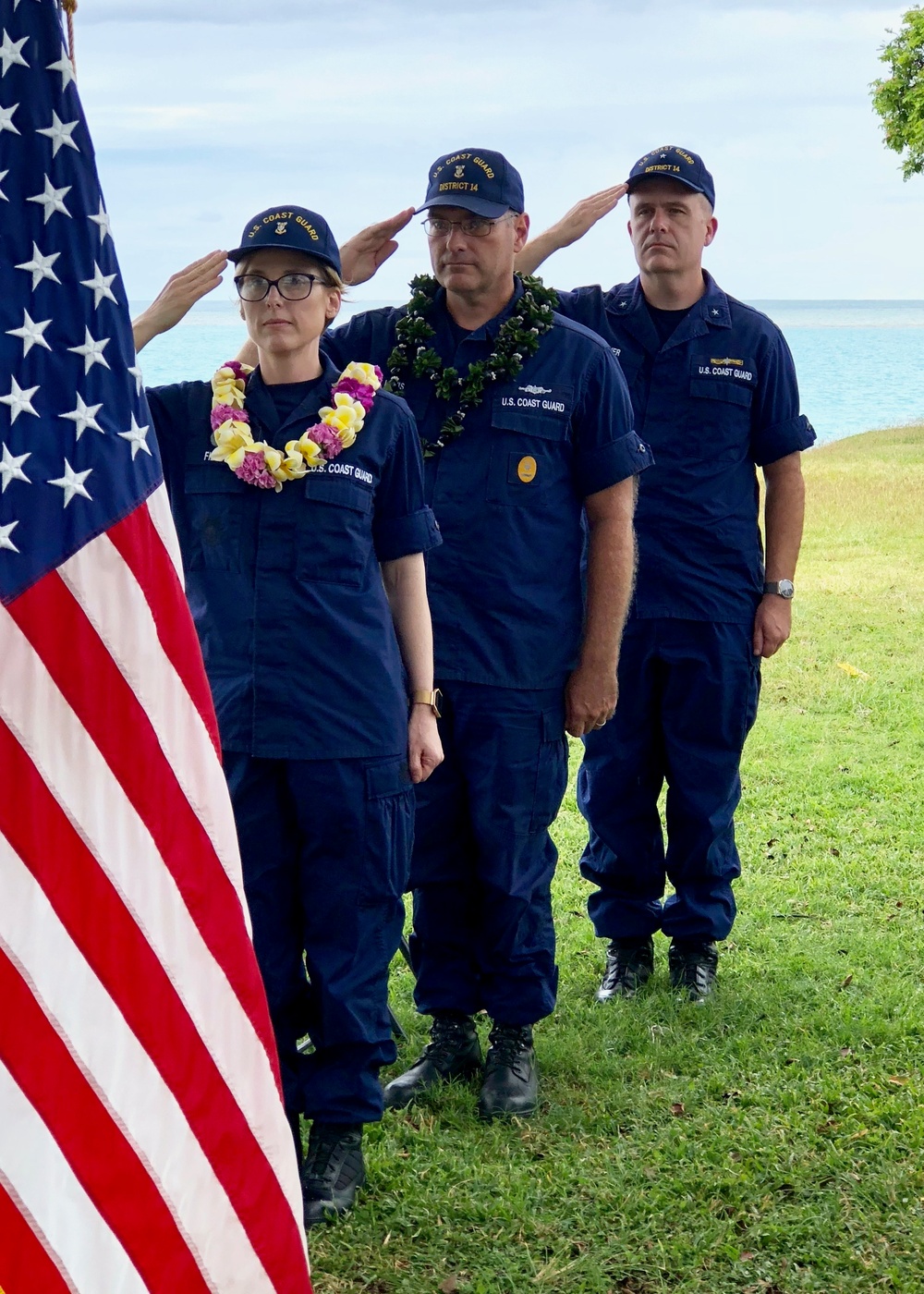 Coast Guard 14th District Change of Watch