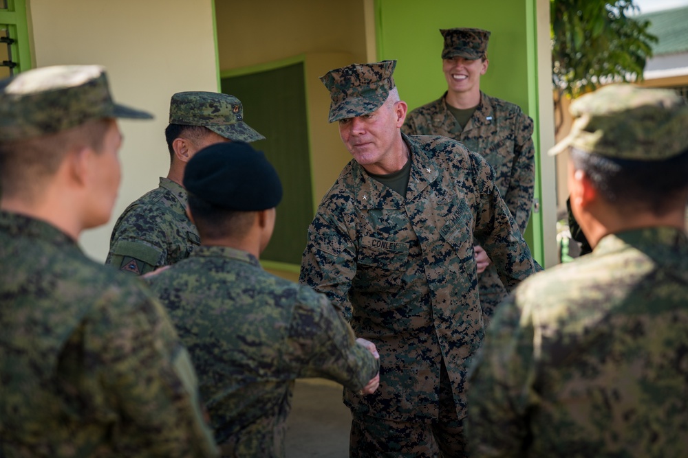 Balikatan 18: 3rd MLG commander visits service members in Tarlac