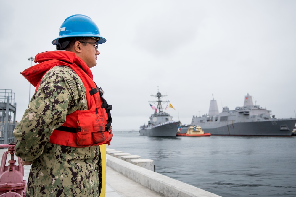 USS Dewey Homecoming