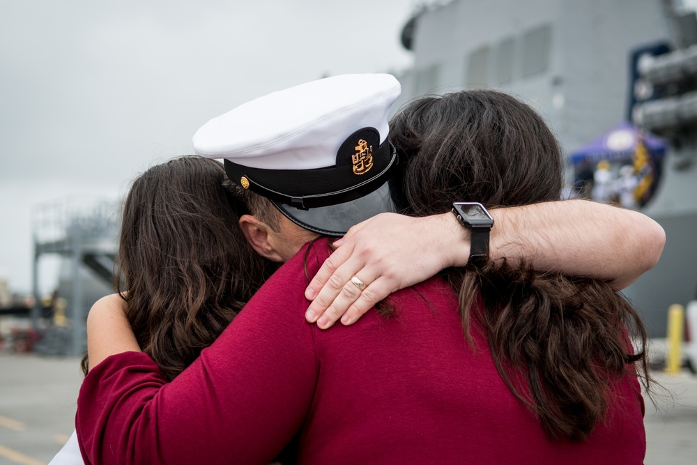 USS Dewey Homecoming