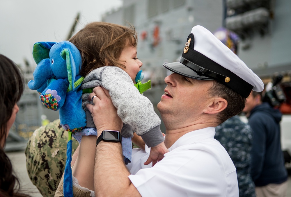 USS Dewey Homecoming