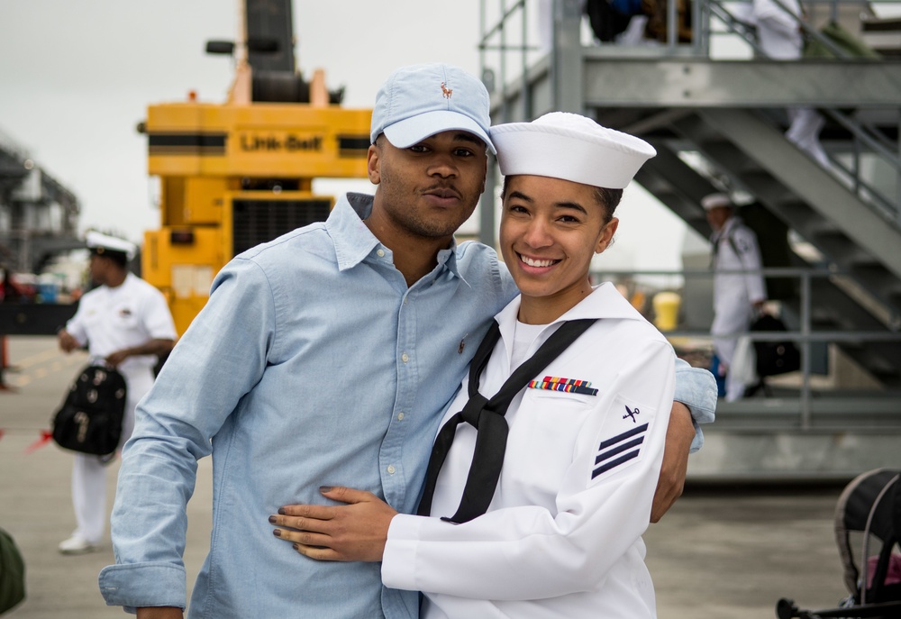 USS Dewey Homecoming