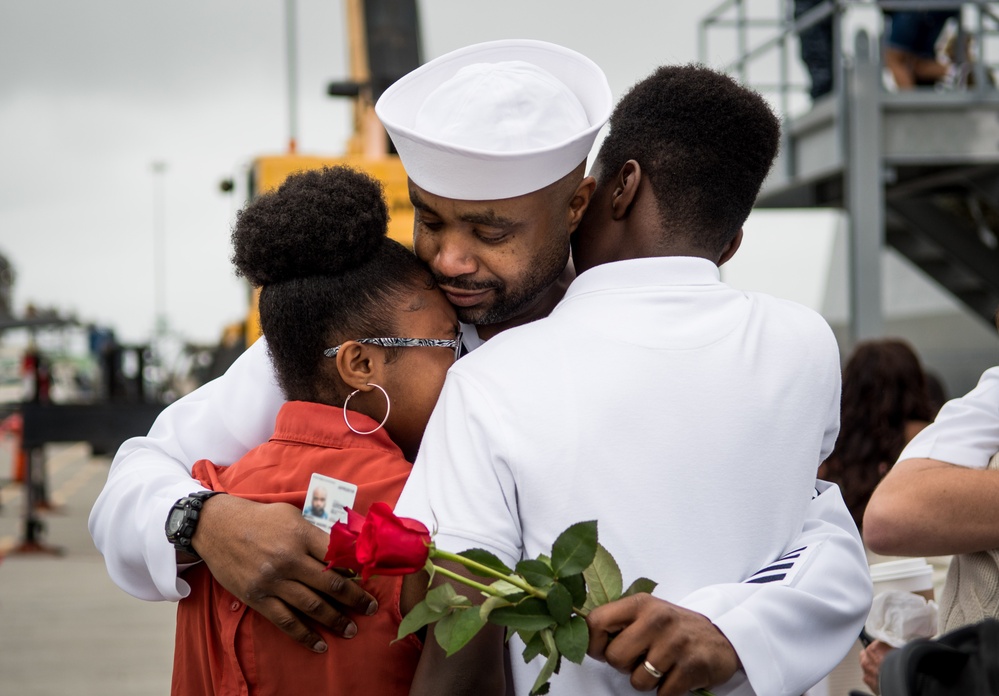 USS Dewey Homecoming