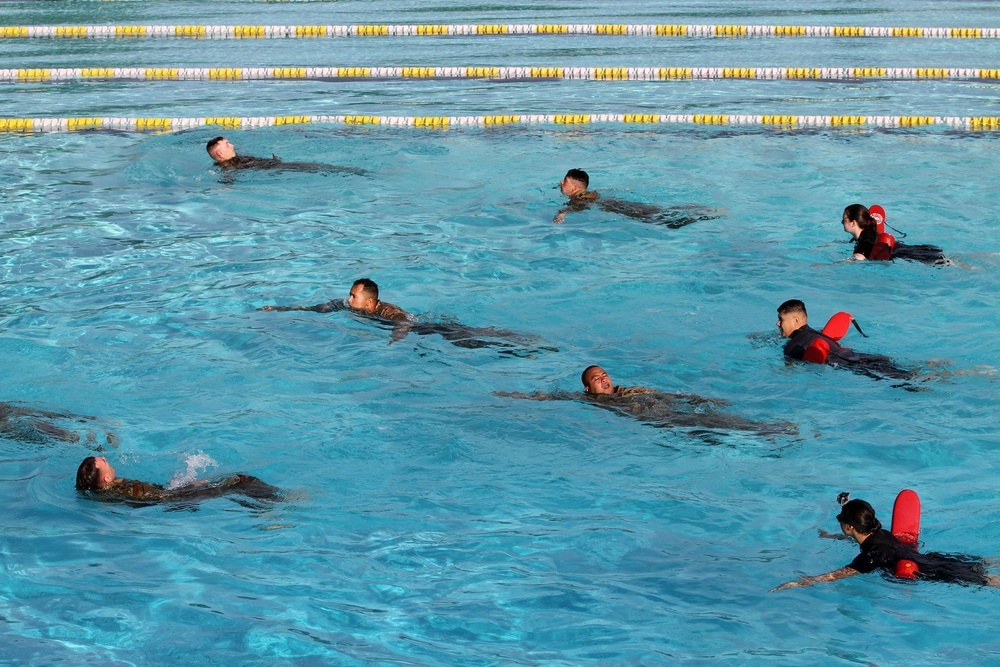 GAFPB competitors swim it out for badge