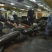 Sailors Hoist Anchor Chain