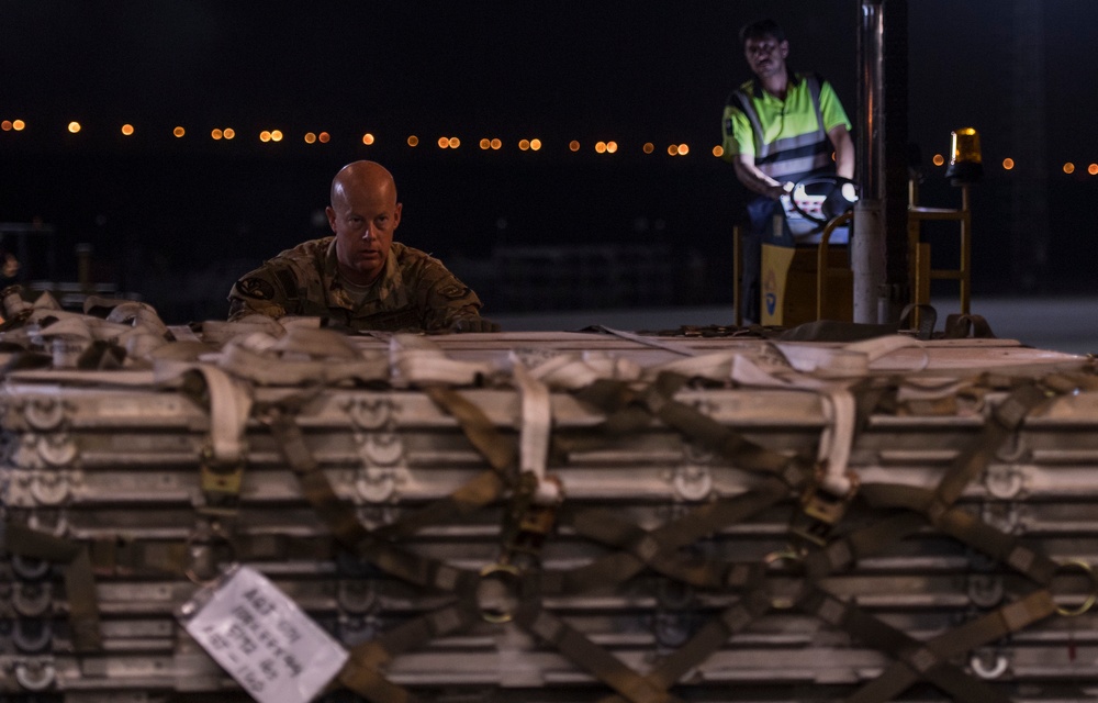 816th EAS flies cargo around the AOR