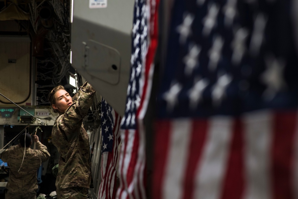 816th EAS performs airdrop over Afghanistan