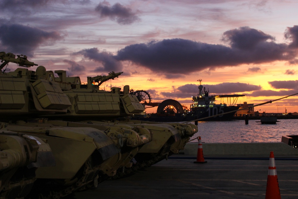 155th first Army unit to use Port of Gulfport
