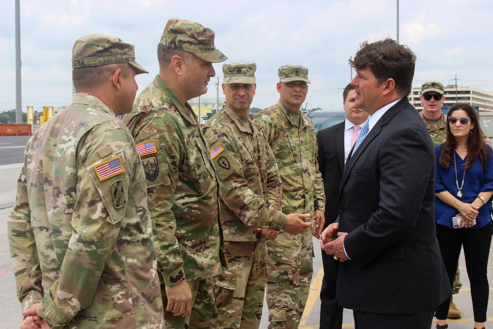 155th first Army unit to use Port of Gulfport
