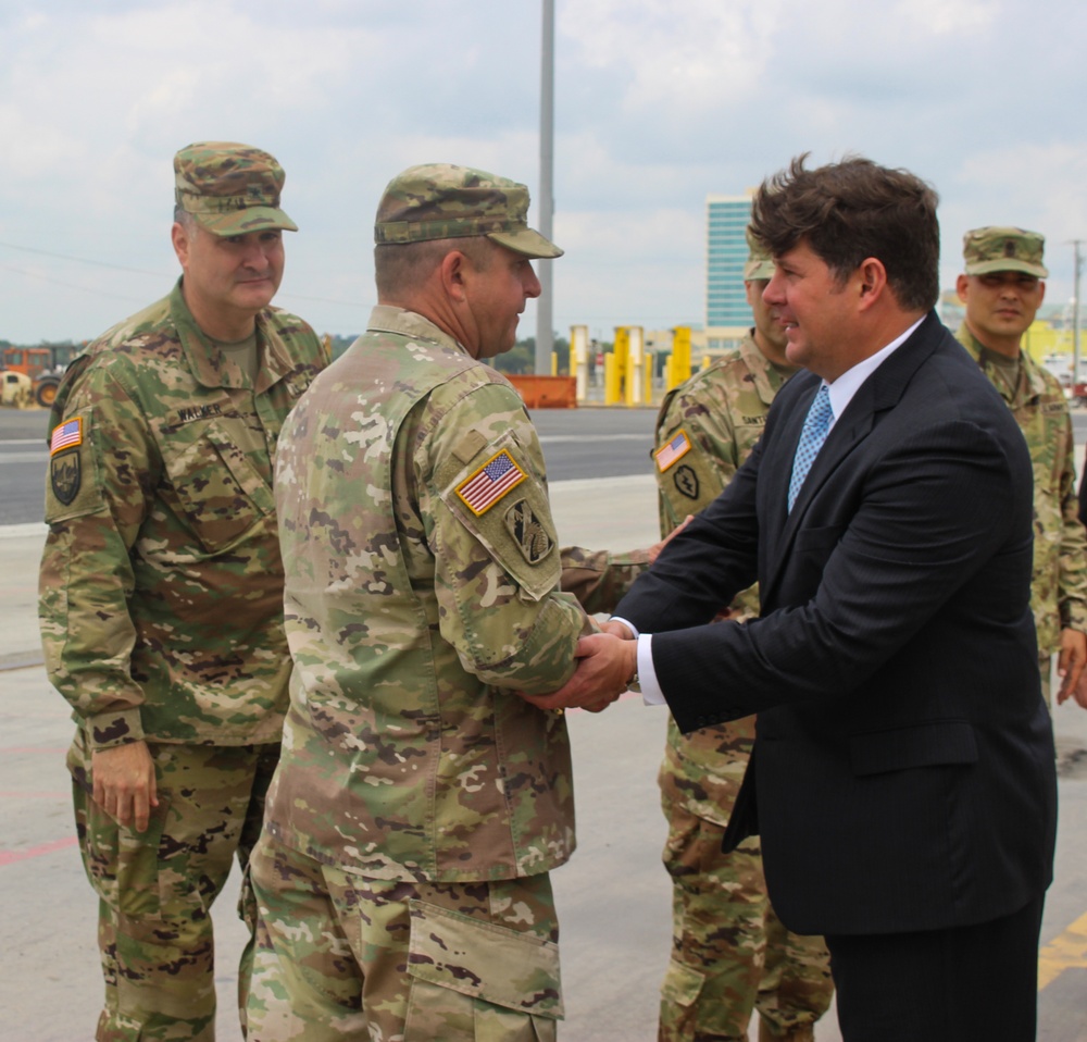 155th first Army unit to use Port of Gulfport