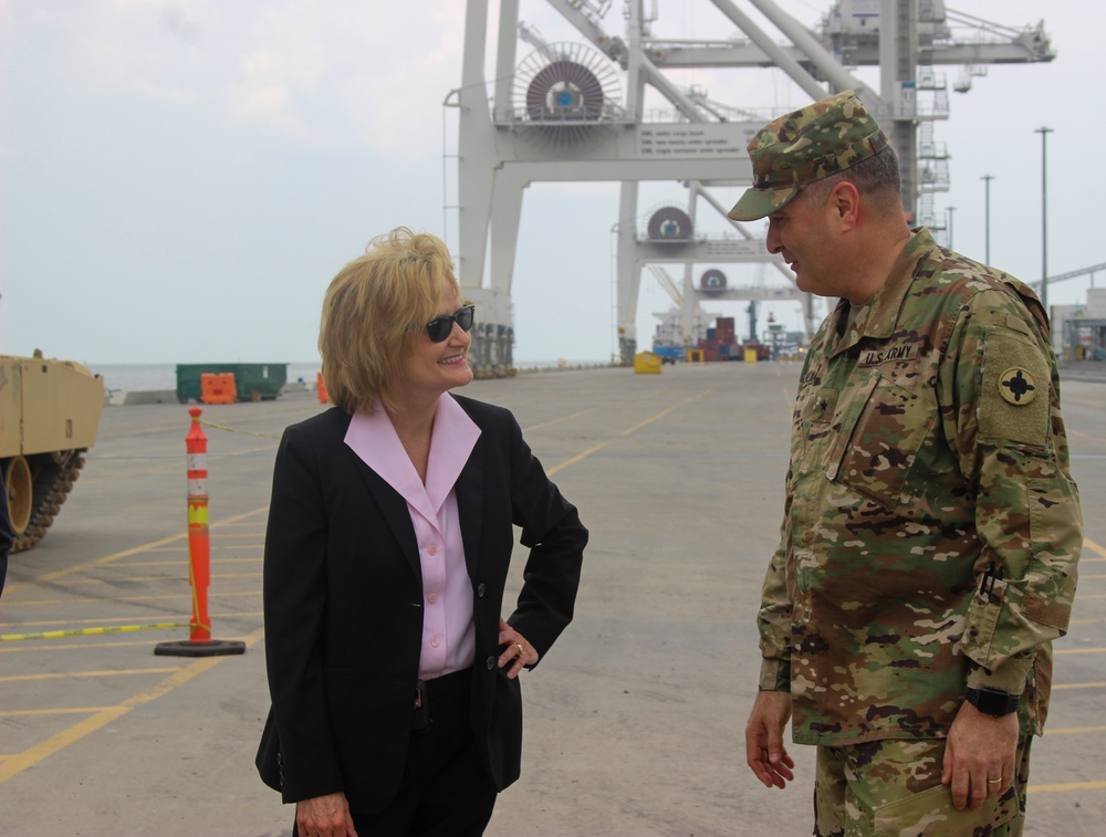155th first Army unit to use Port of Gulfport