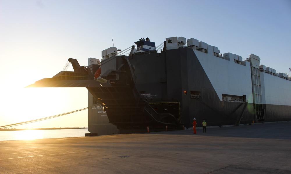 155th first Army unit to use Port of Gulfport