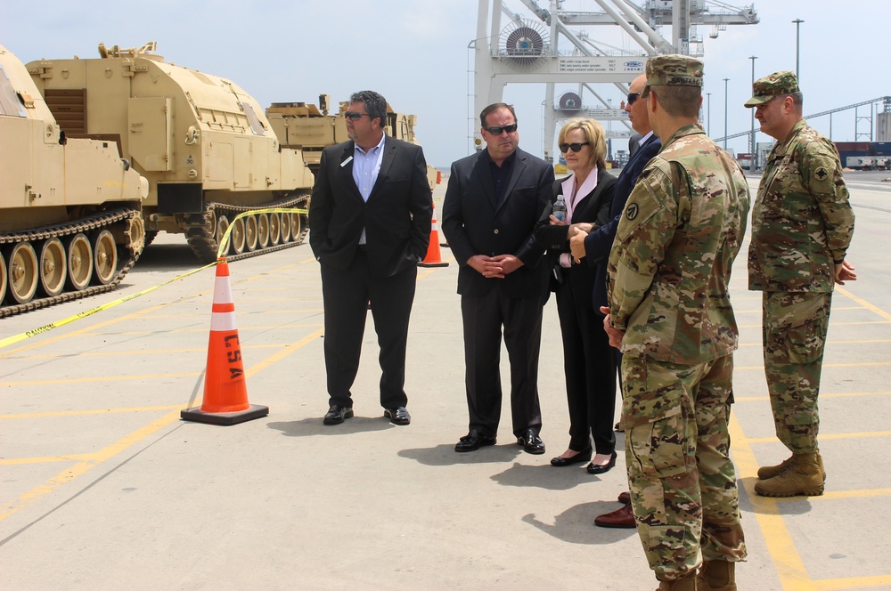 155th first Army unit to use Port of Gulfport