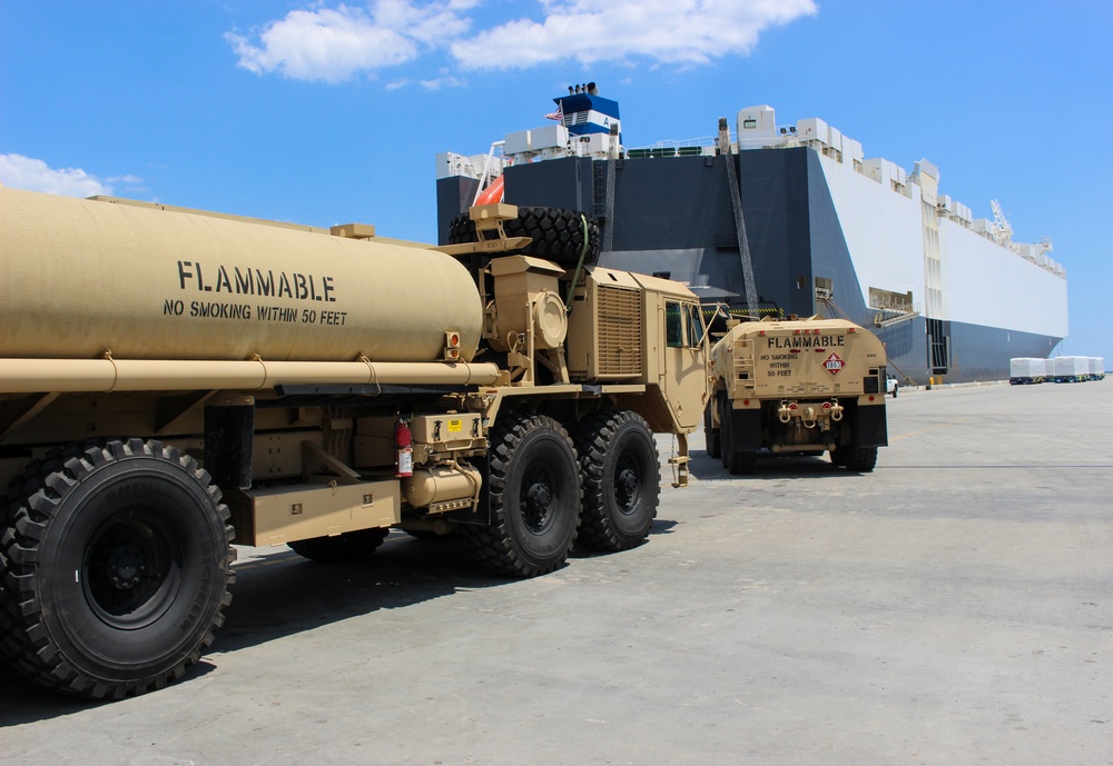 155th first Army unit to use Port of Gulfport