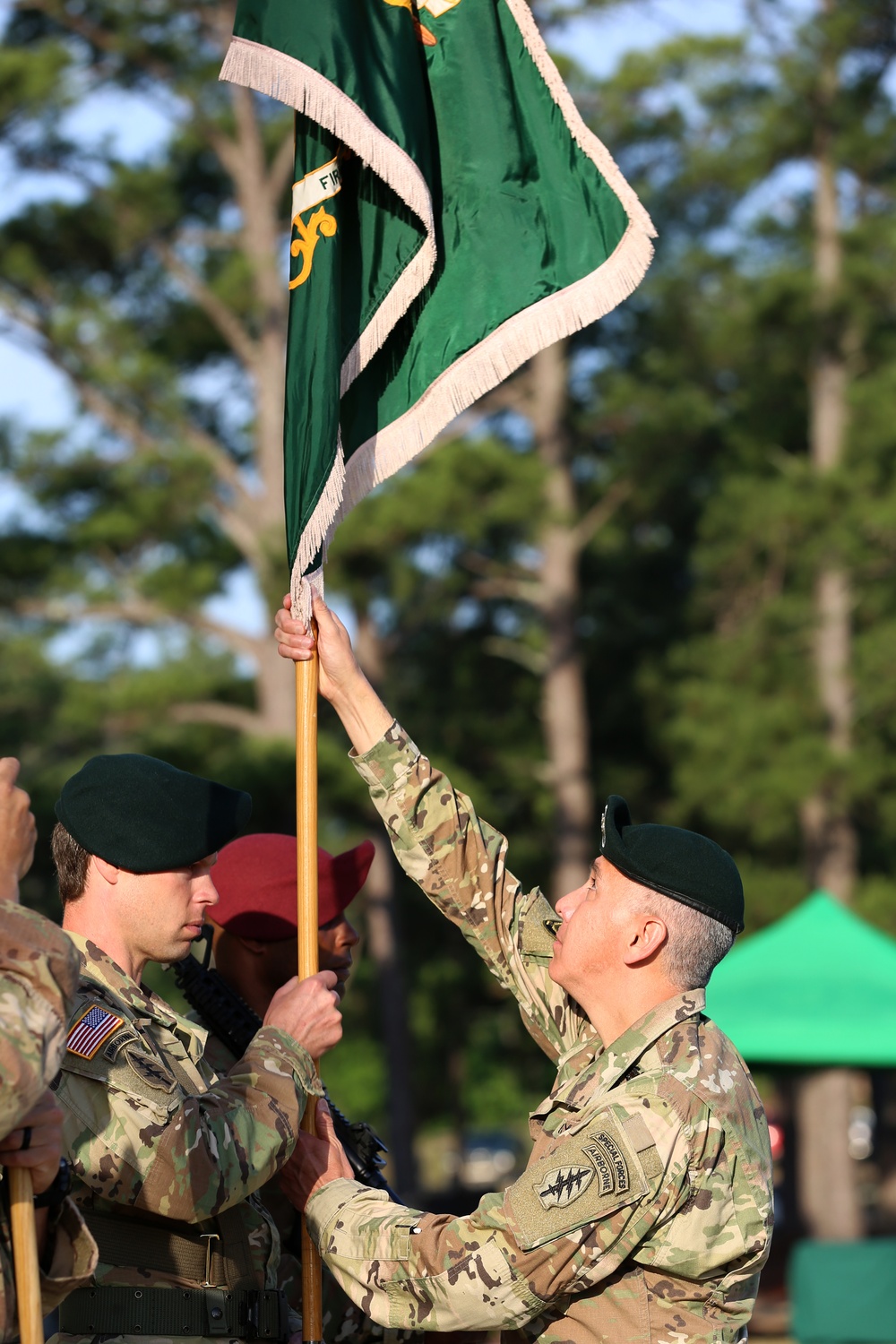 1st Special Forces Command (Airborne) change of command