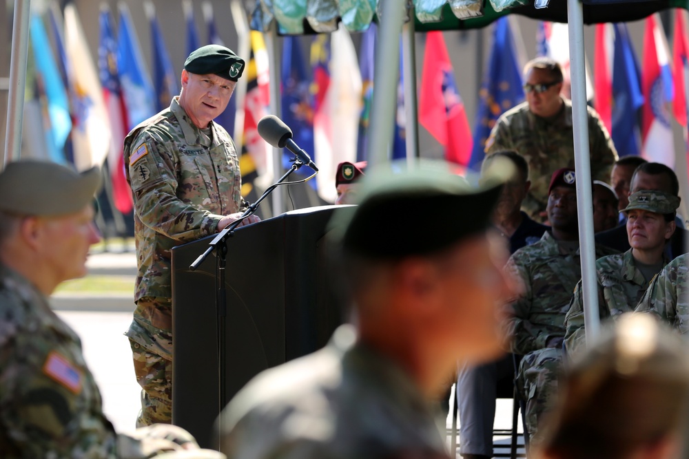 1st Special Forces Command (Airborne) change of command