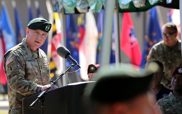 1st Special Forces Command (Airborne) change of command